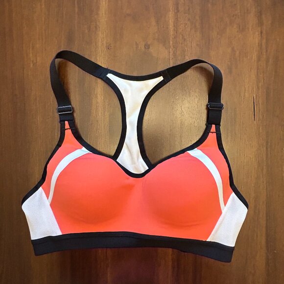 Victoria Sport Incredible by Victoria's Secret Sports Bra Racerback Orange 34A - Picture 1 of 13